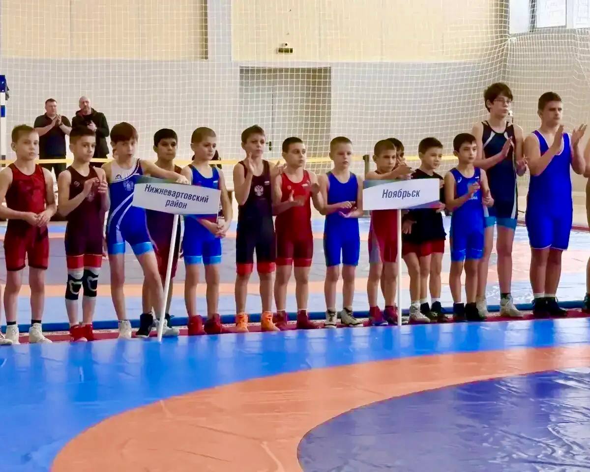 Ямальские борцы завоевали семь наград на соревнованиях в Пыть-Яхе