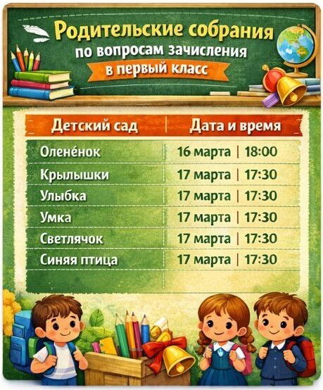 Родители будущих первоклашек, отзовитесь! Родители будущих первоклашек, отзовитесь!