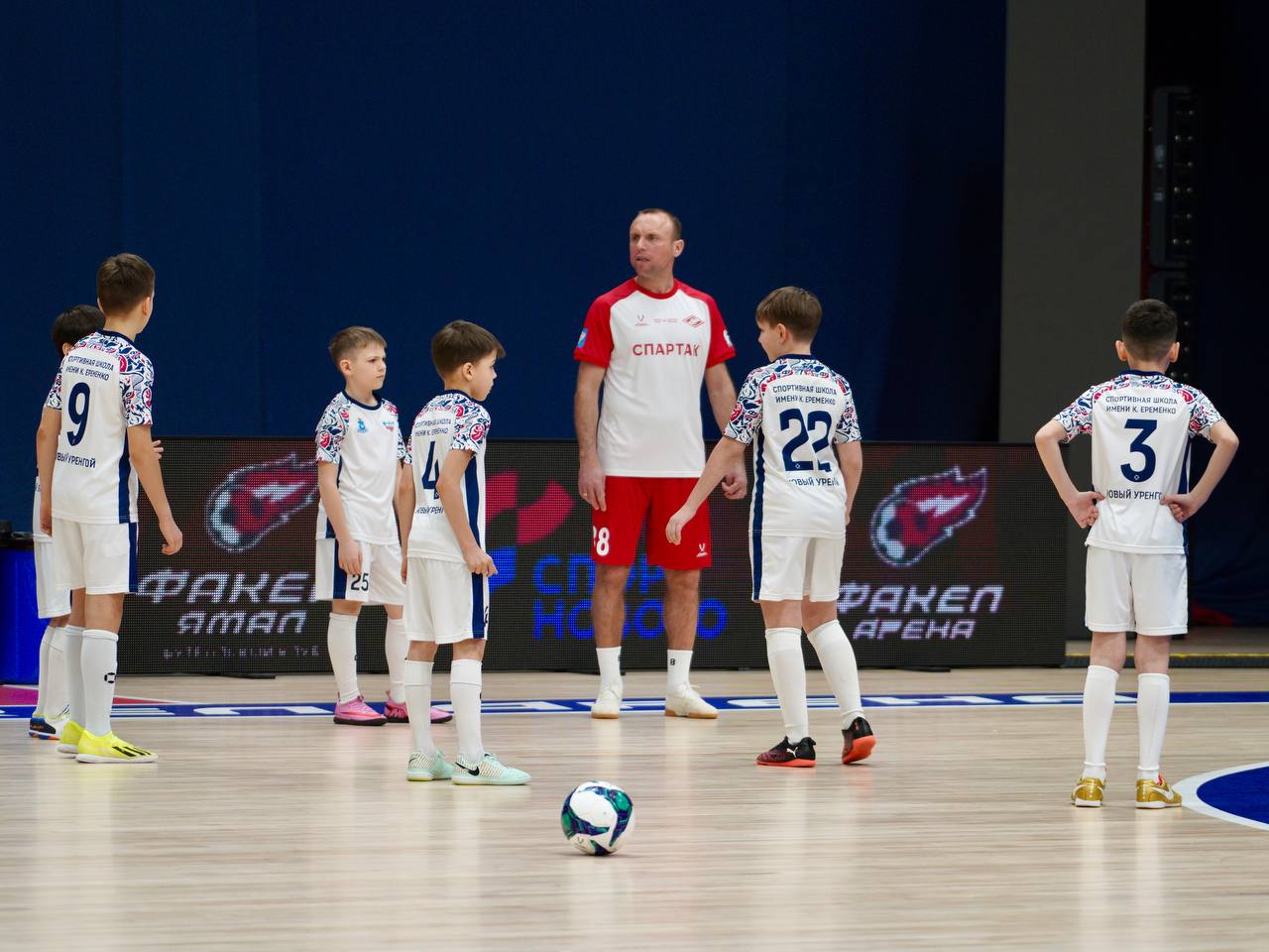 Состоялся мастер-класс от игроков футбольного клуба «Спартак» Состоялся мастер-класс от игроков футбольного клуба «Спартак»
