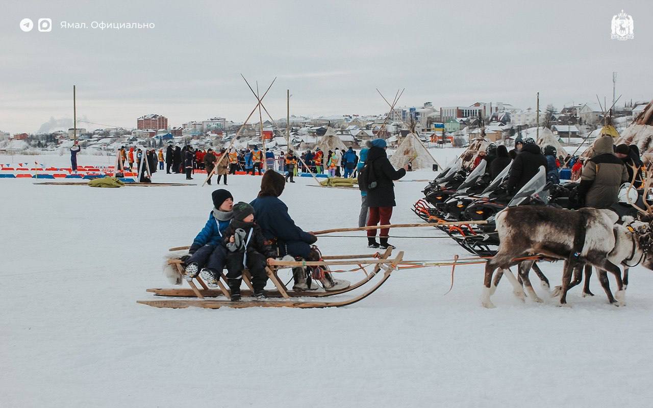 Семья из Москвы впечатлилась масштабом главного праздника Ямала Семья из Москвы впечатлилась масштабом главного праздника Ямала