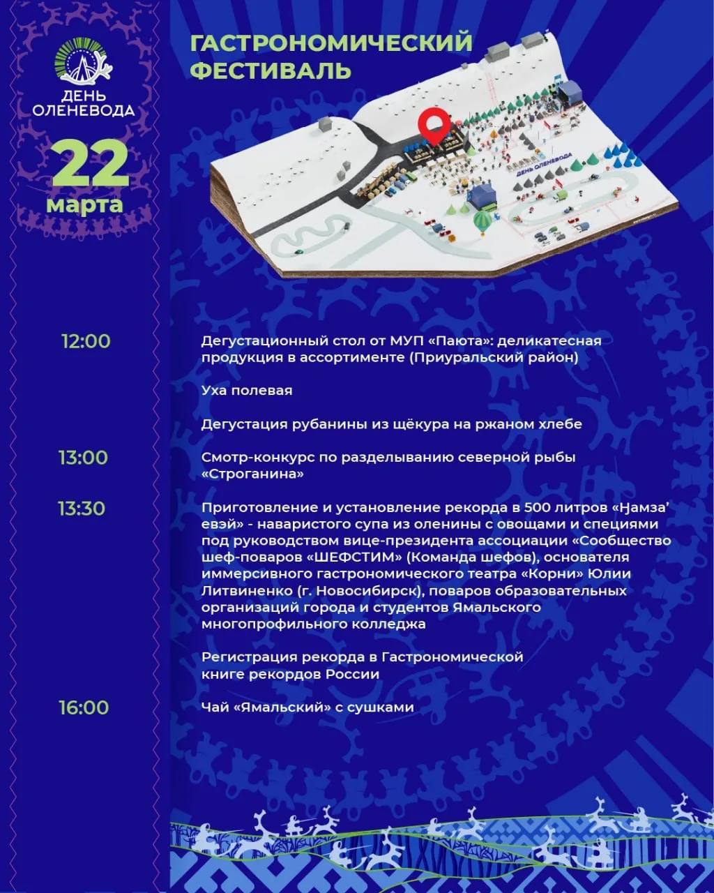 Рубанина из щёкура, гонки на упряжках, концерты и модный показ