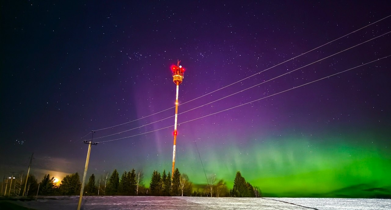 Магнитные бури проходят, а красивые кадры остаются