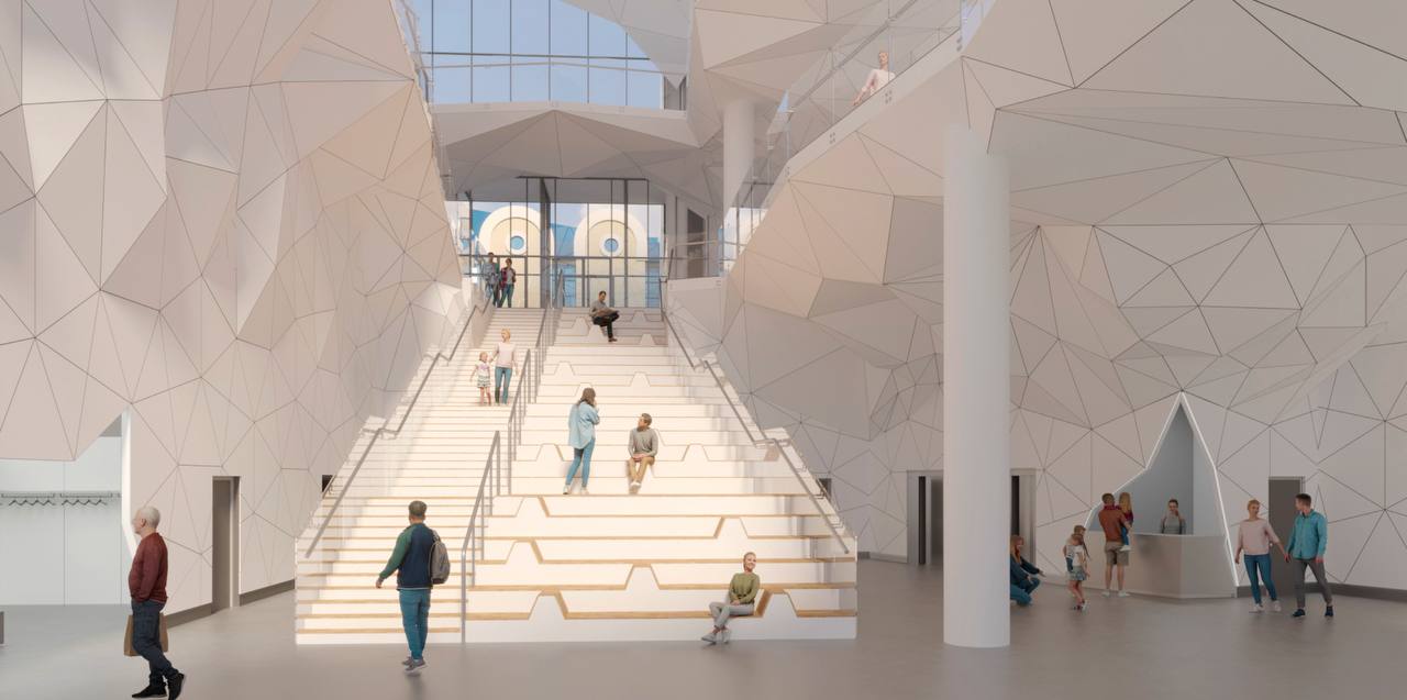 В Салехарде вырастет ледяная глыба размером с квартал В Салехарде вырастет ледяная глыба размером с квартал