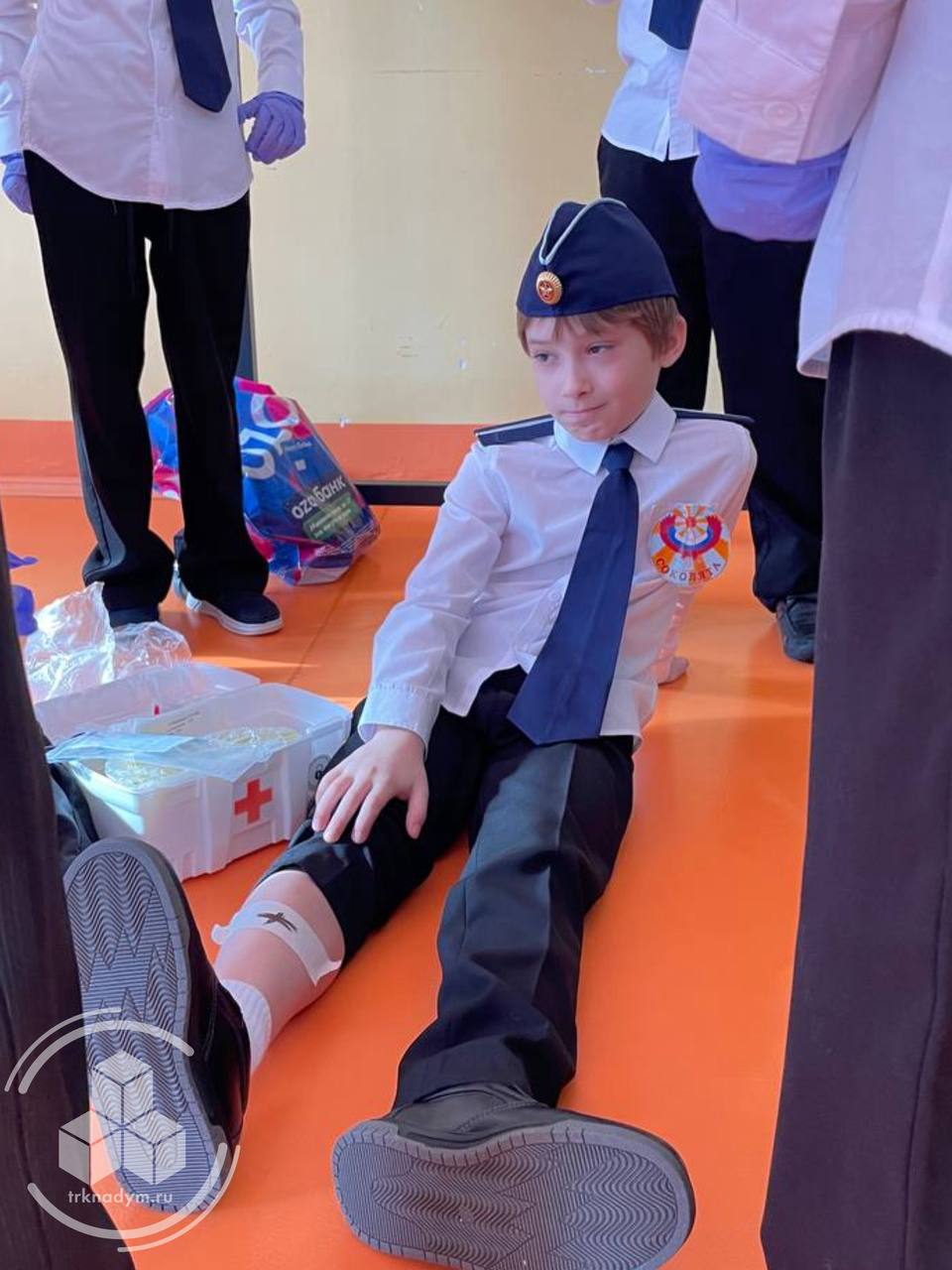 Самые юные участники муниципального этапа игры «Зарница 2.0» вступили в борьбу Самые юные участники муниципального этапа игры «Зарница 2.0» вступили в борьбу