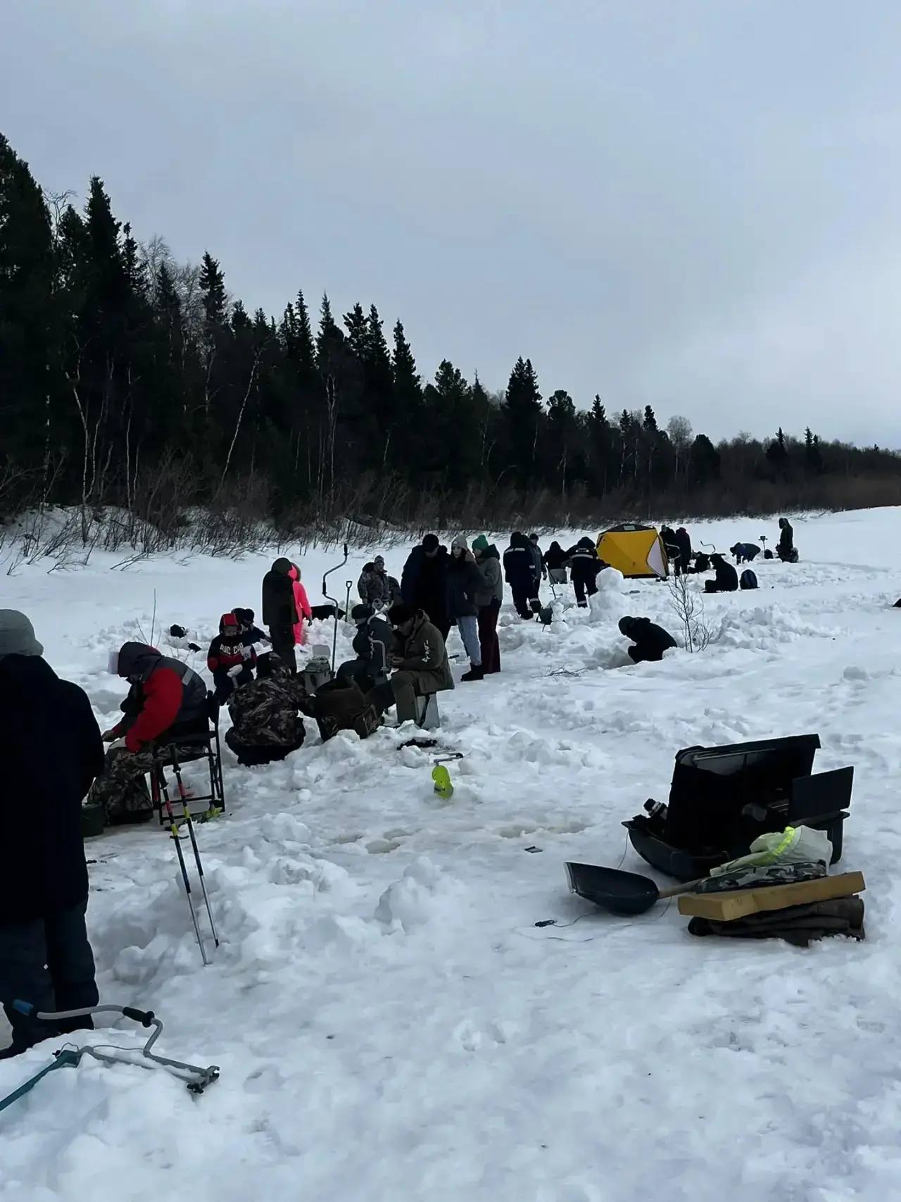 Сегодня состоялась традиционная встреча рыбаков Сегодня состоялась традиционная встреча рыбаков