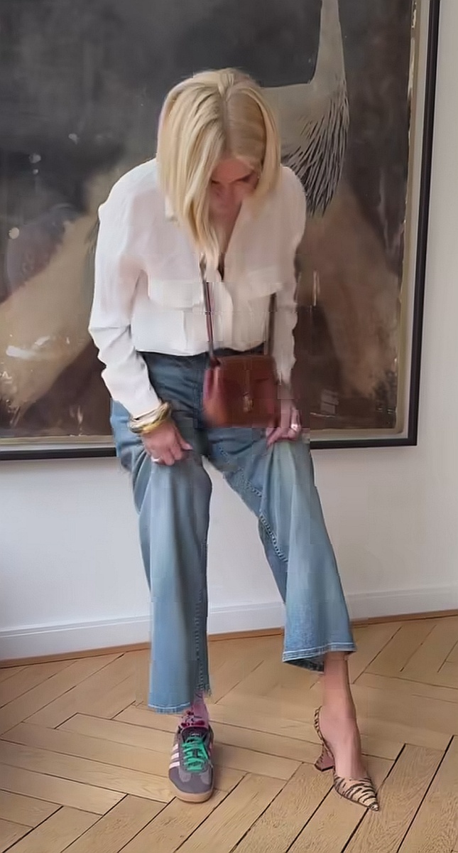 Как обувь меняет стиль женщины 50+ в джинсах