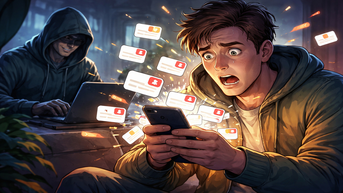 Когда телефон завален сообщениями: мошенники наводят хаос