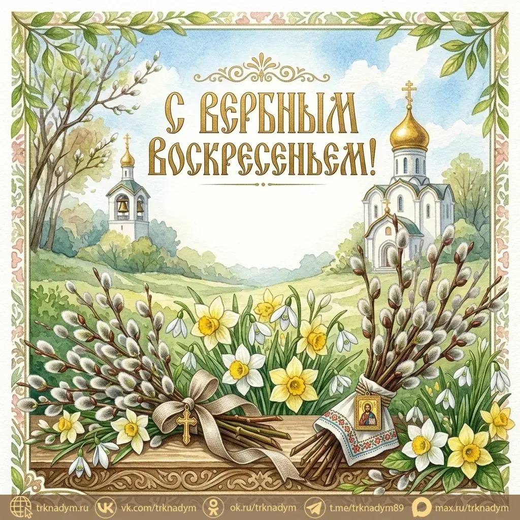 Сегодня православные верующие отмечают Вербное воскресенье — один из самых светлых и значимых праздников в церковном календаре