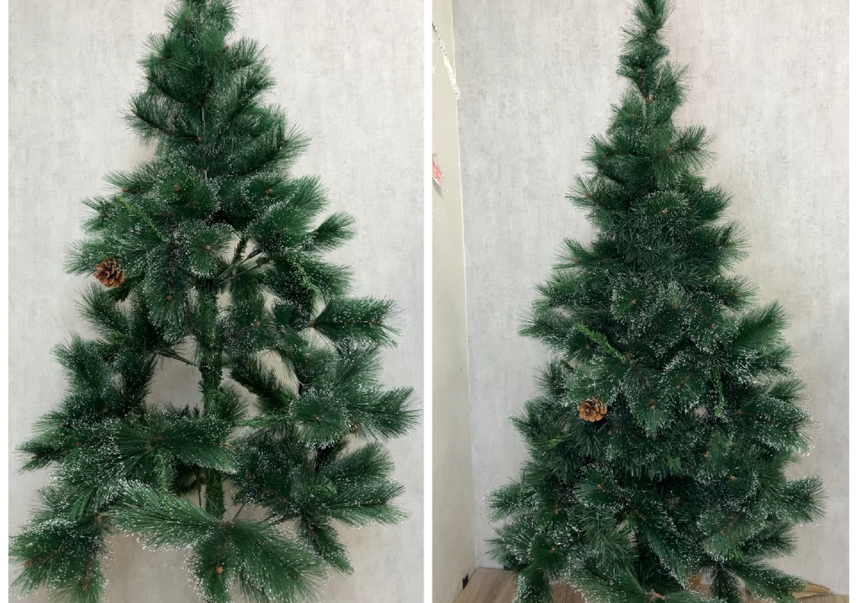 Как преобразить искусственную елку в пушистую красоту: оригинальные идеи и советы