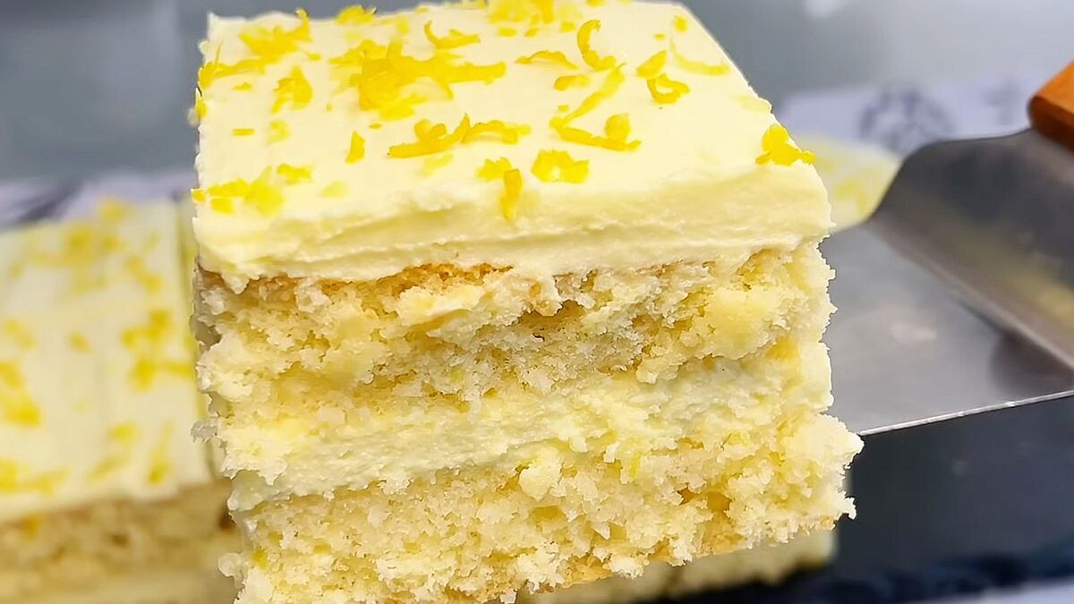 Лимонный торт как у бабушки: секреты простого и нежного рецепта