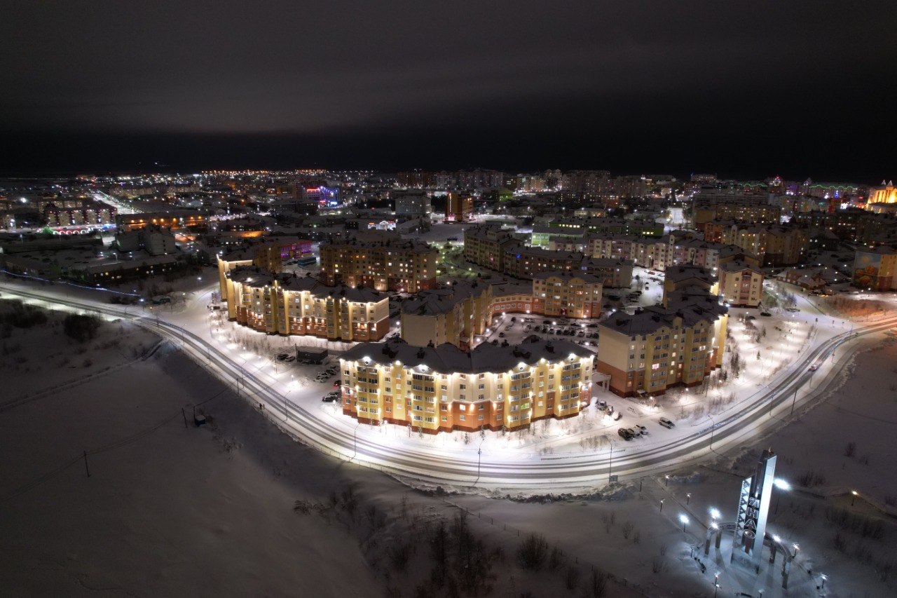 Салехард, пора отдыхать!. Город стихает