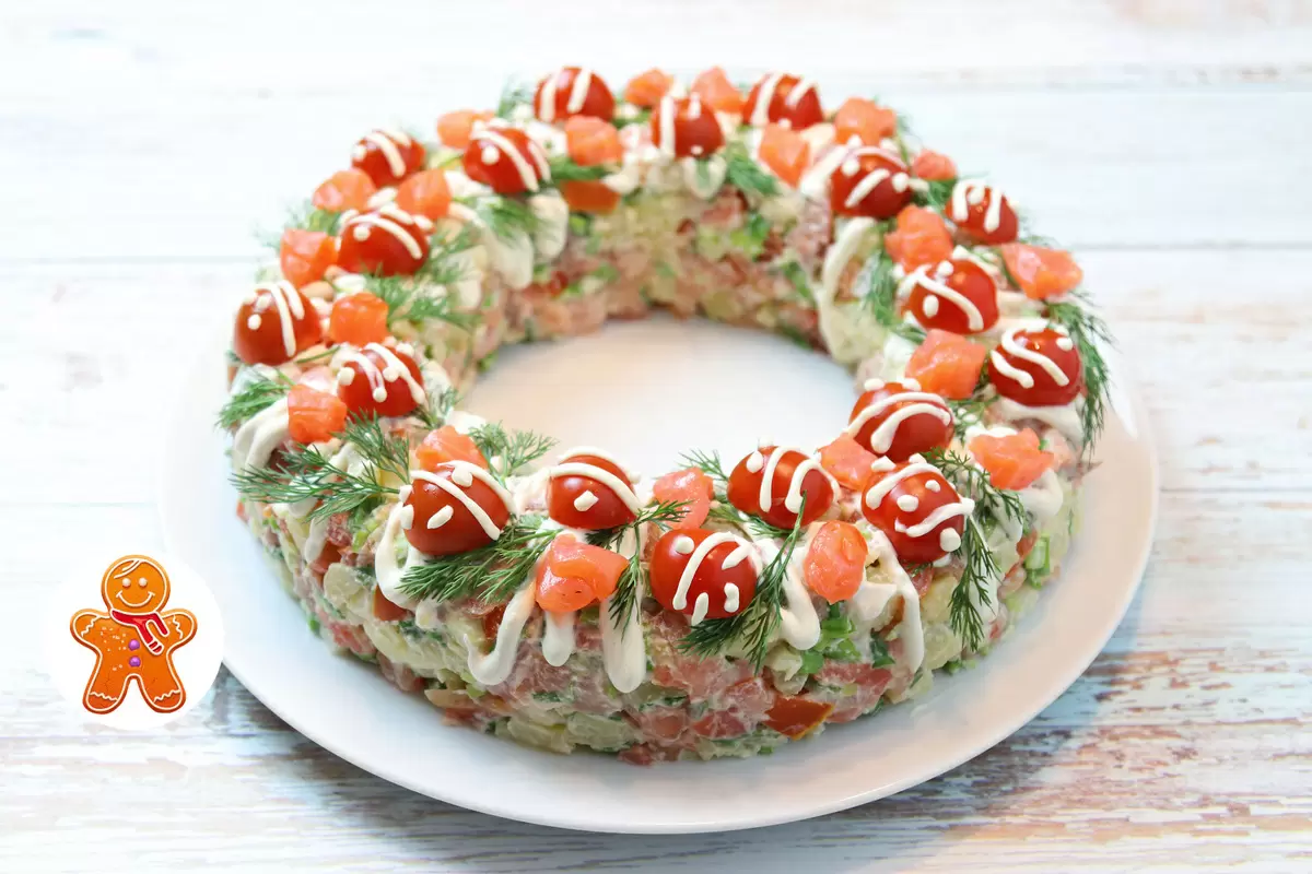 Салат "Русские традиции": легкость и вкус на вашем столе