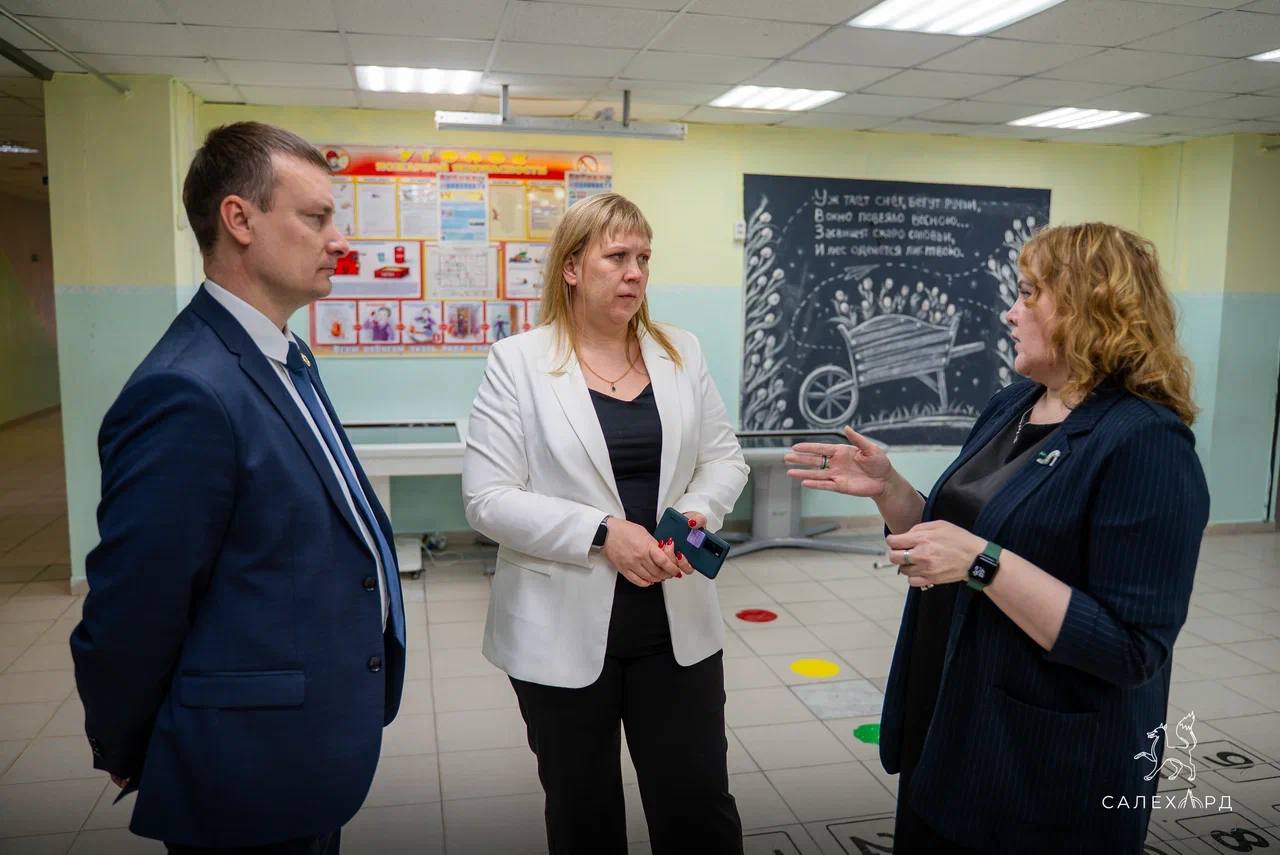 Во второй школе заменили светильники Во второй школе заменили светильники