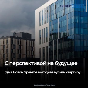 Выбирая жилье в Новом Уренгое, покупатели предпочитают квартиры в шаговой доступности от социальных объектов: детских садов, школ и магазинов