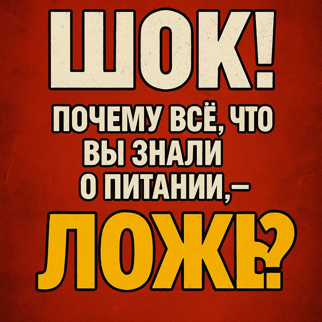 Всё, что вы знали о питании: новая правда или старые мифы?