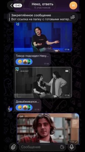«Неко, ответь» «Тимур, ответь»