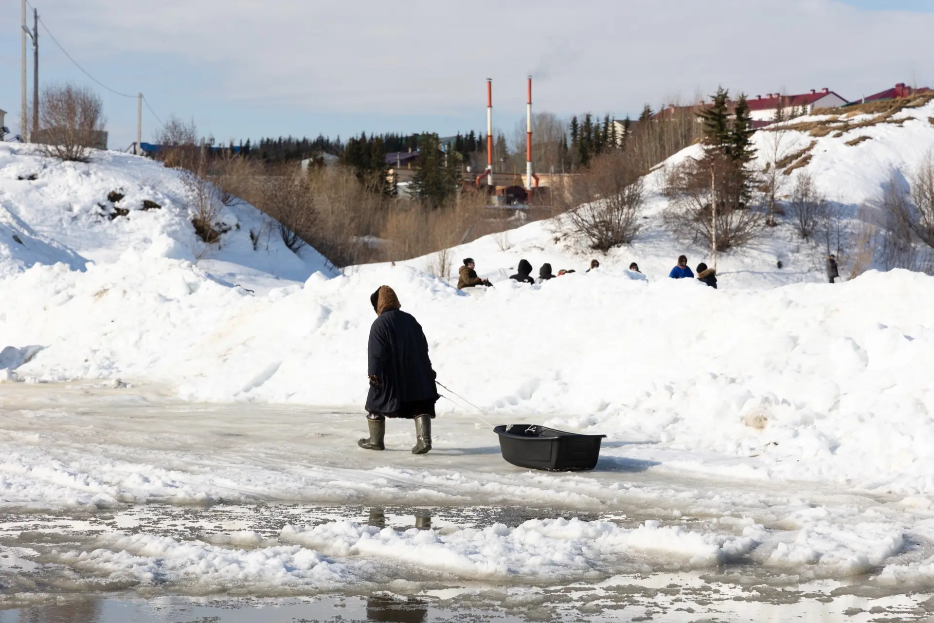 Переменную облачность и гололед прогнозируют синоптики на Ямале