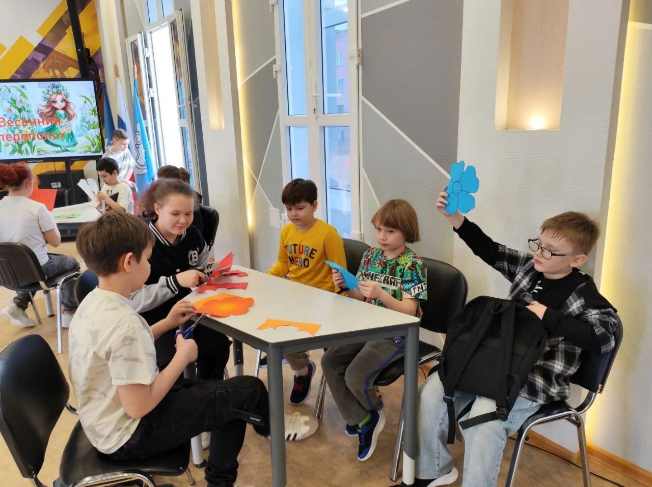 «Весенний переполох». Под таким названием прошла онлайн встреча учеников бугасской школы Волновахского муниципального округа и новоуренгойской школы № 3. Вместе ребята отметили День здоровья «Весенний переполох». Под таким названием прошла онлайн встреча учеников бугасской школы Волновахского муниципального округа и новоуренгойской школы № 3. Вместе ребята отметили День здоровья