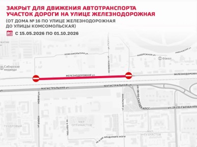 Внимание! Перекрытие дороги!