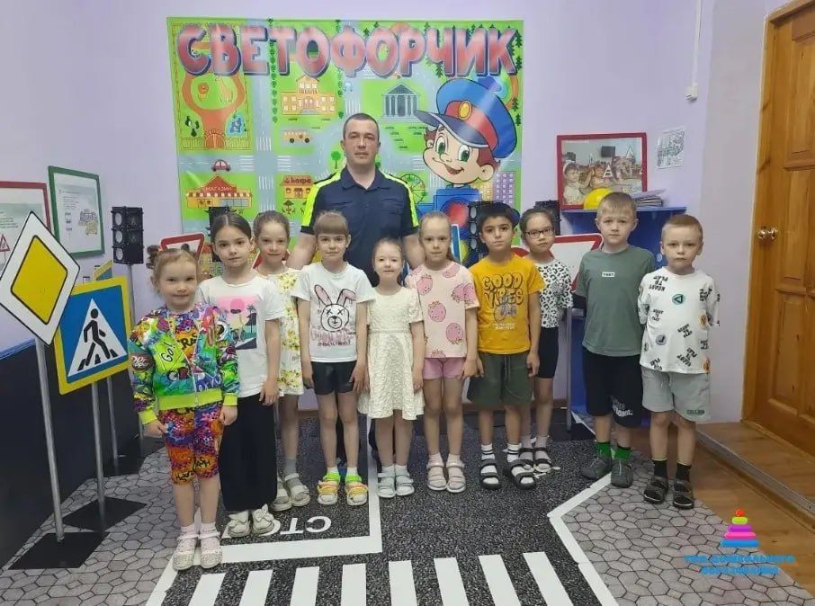 Госавтоинспекция Лабытнанги напомнила дошкольникам о безопасности на дорогах перед летними каникулами