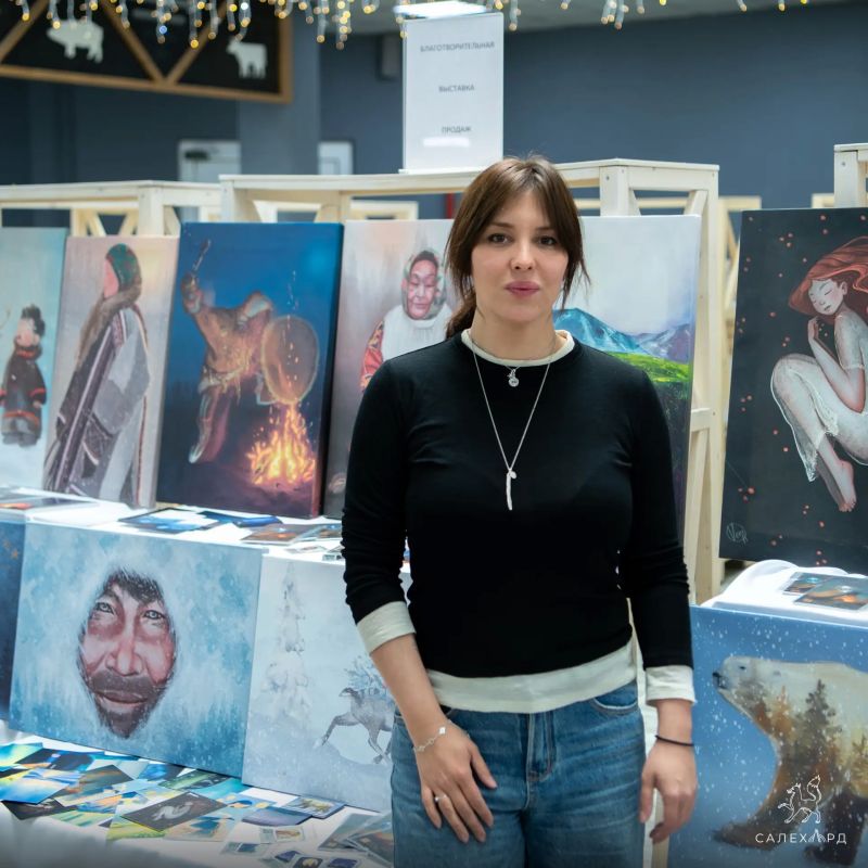 Выставка художницы Веры Пацевой в Салехарде собрала средства для бойцов СВО Выставка художницы Веры Пацевой в Салехарде собрала средства для бойцов СВО