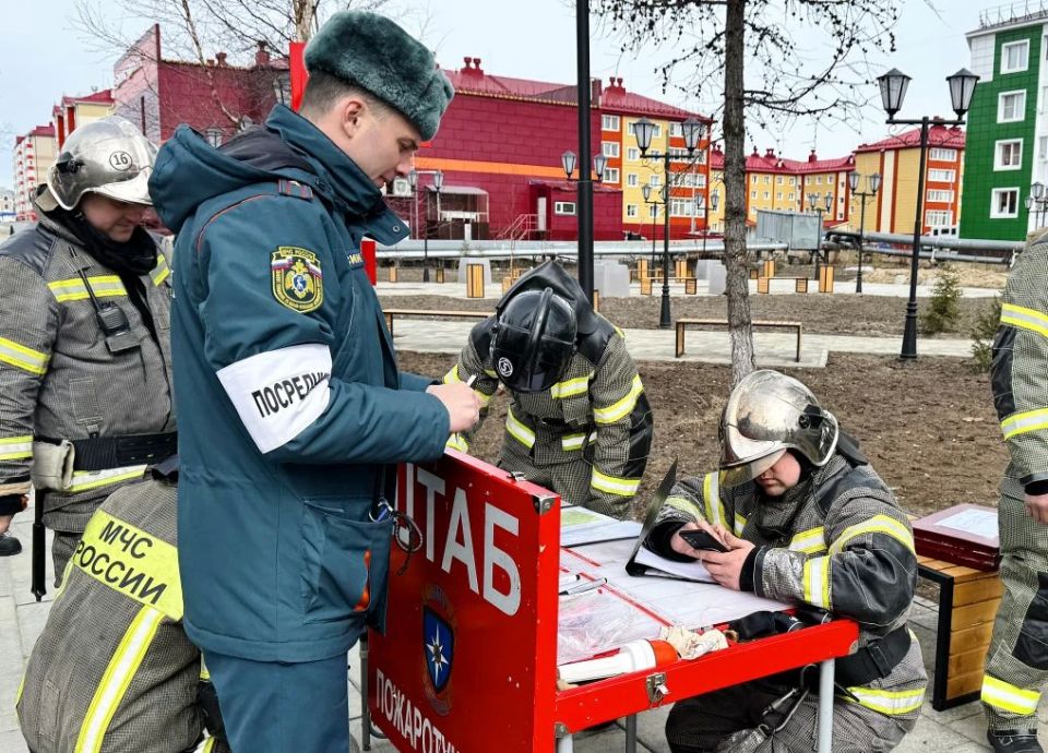 В детском саду «Ромашка» города Лабытнанги прошли плановые пожарно-тактические учения В детском саду «Ромашка» города Лабытнанги прошли плановые пожарно-тактические учения