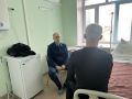 Заместитель прокурора Нового Уренгоя Вячеслав Зайков провел личный прием участка СВО, проходящего лечение и реабилитацию в лечебном учреждении