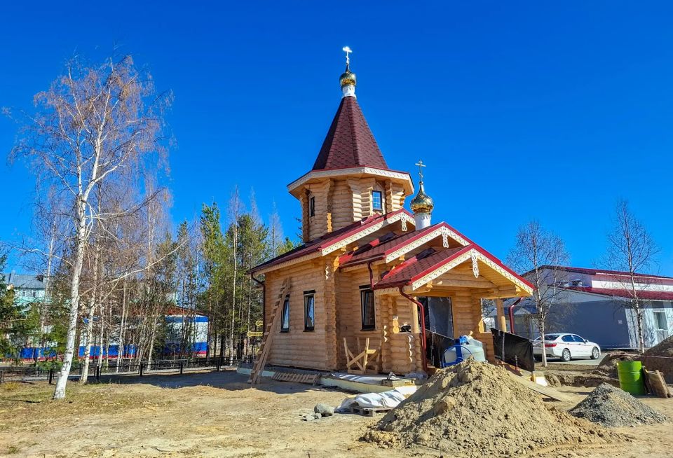 В этом году в поселке Ягельном завершим строительство часовни в честь новомученников и исповедников Российских В этом году в поселке Ягельном завершим строительство часовни в честь новомученников и исповедников Российских