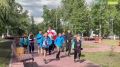 Волновахские футболисты присоединились к старту бегового сезона на Ямале