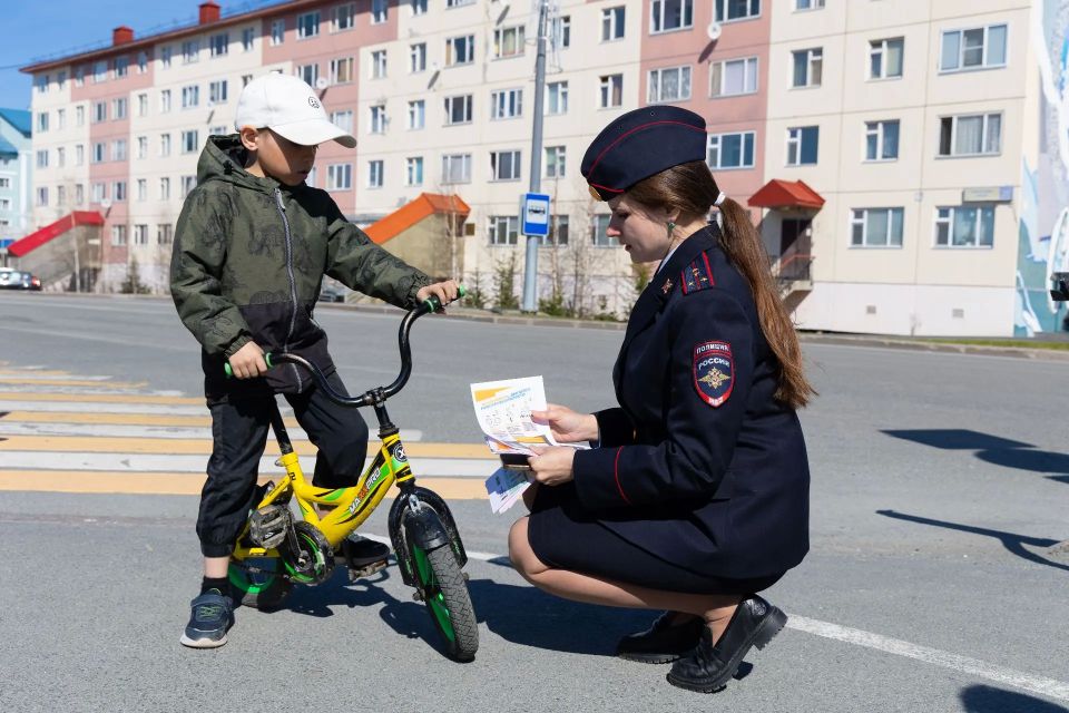 В Салехарде состоялась профилактическая акция «Безопасный переход» В Салехарде состоялась профилактическая акция «Безопасный переход»