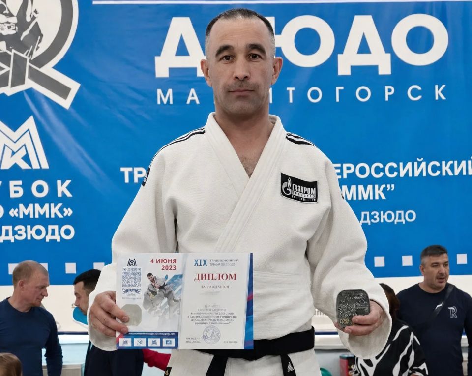 Ямалец стал победителем на всероссийских соревнованиях по дзюдо среди ветеранов