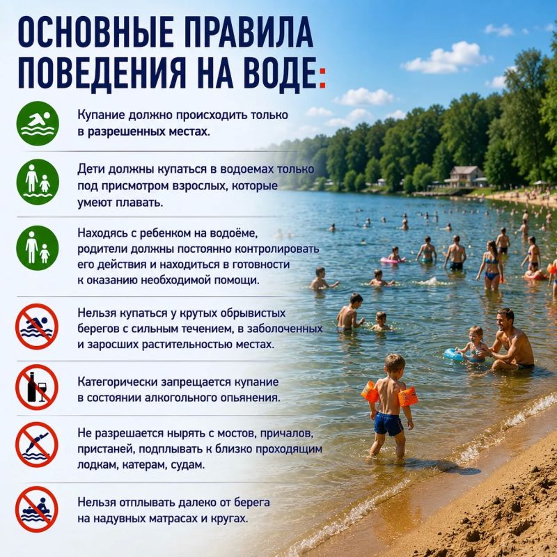 Следственное управление призывает граждан соблюдать меры безопасности при отдыхе на водоемах Следственное управление призывает граждан соблюдать меры безопасности при отдыхе на водоемах