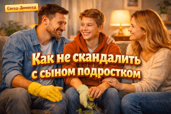 Как наладить общение с сыном-подростком без конфликтов