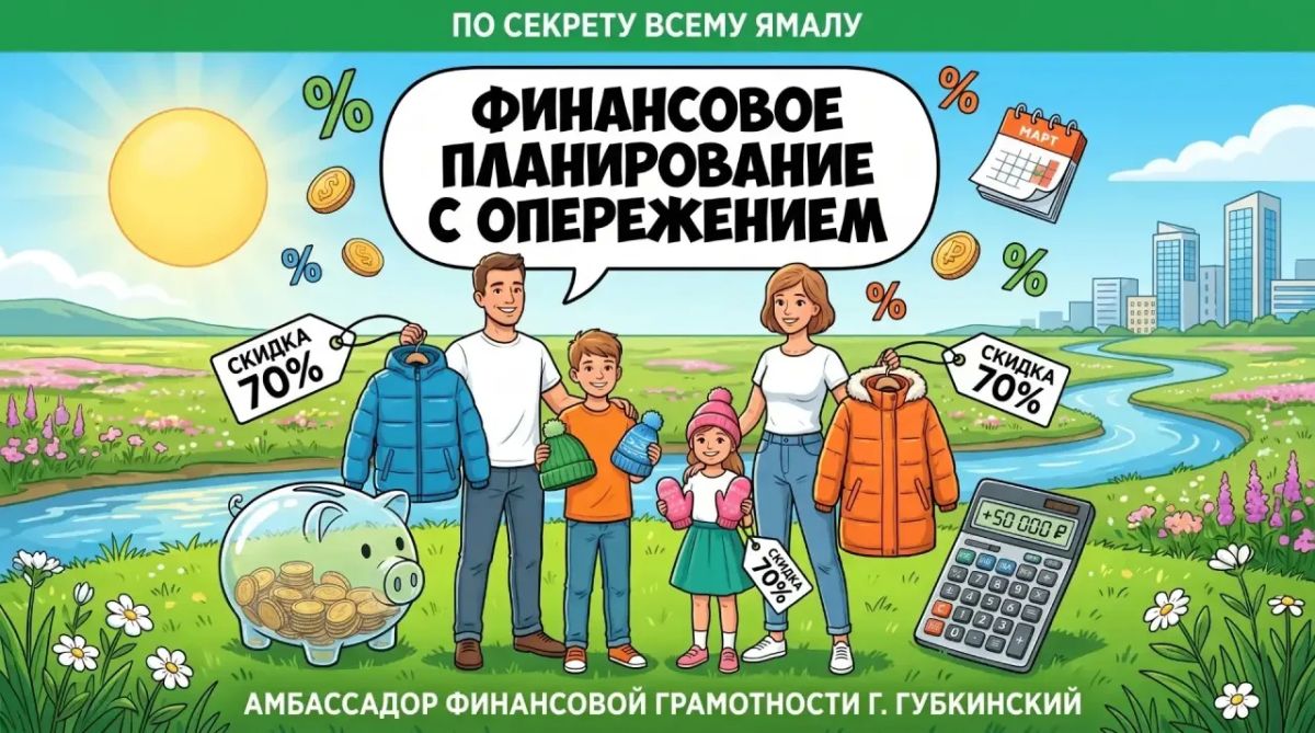 Готовь сани летом, а шубу — в июне! По секрету всему Ямалу! Делимся секретным ингредиентом бюджетного шопинга от Елены Каралене, амбассадора финграмотности из Губкинского