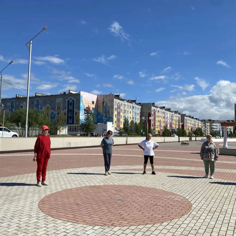 В Надыме жители старше 55 лет продолжают участвовать в проекте «Секрет надымского долголетия»