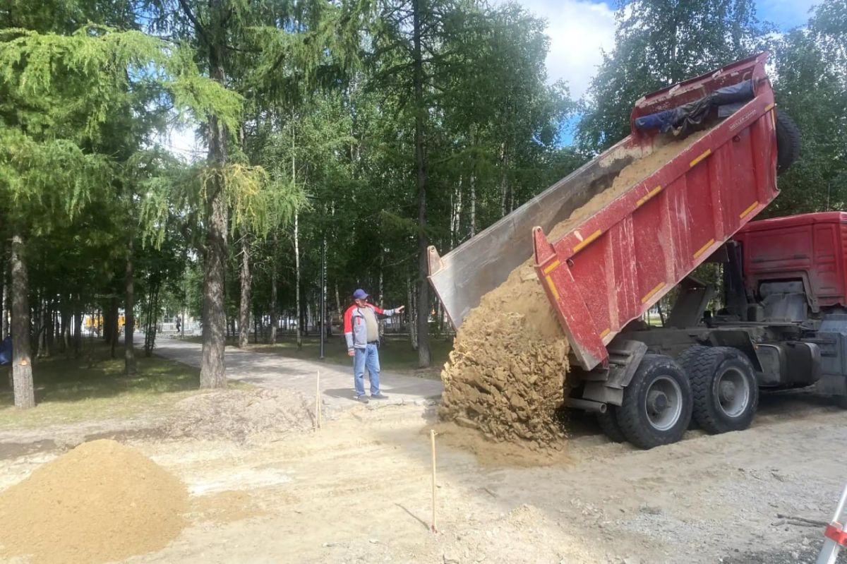 На Ямале продолжается реализация региональной программы «Мой двор» На Ямале продолжается реализация региональной программы «Мой двор»