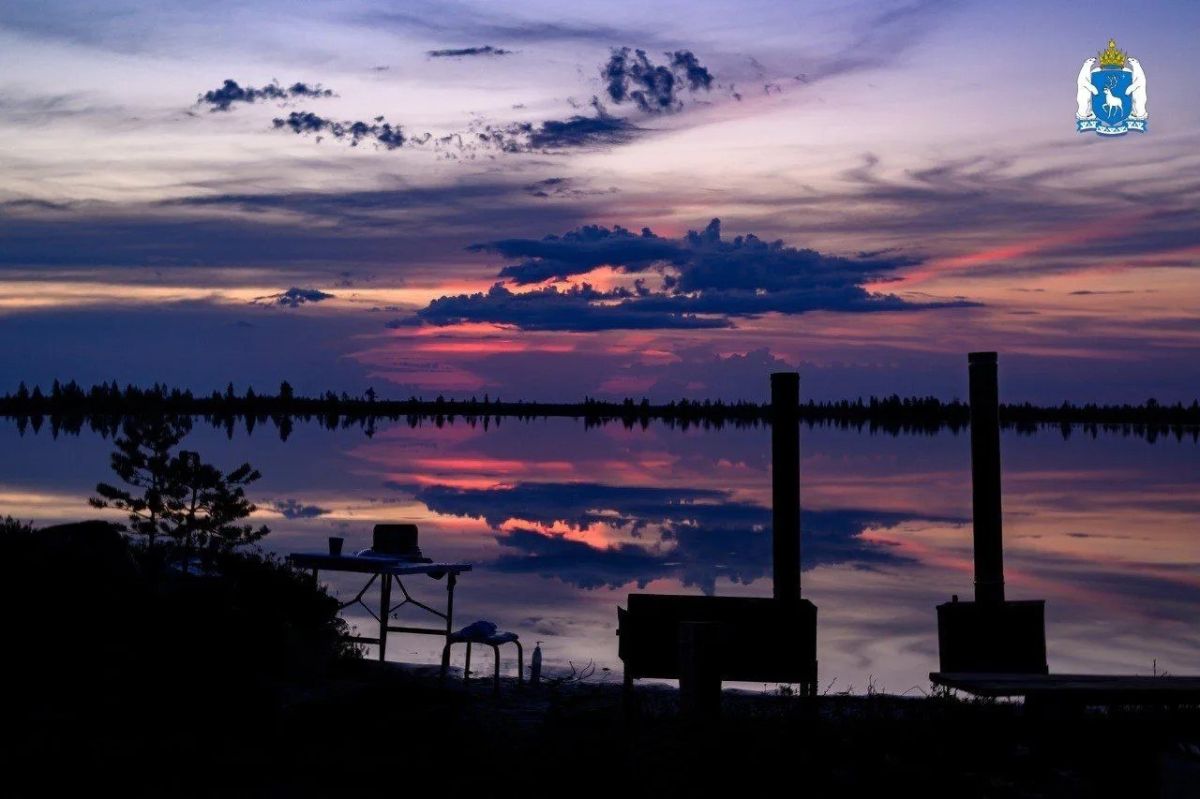 Наша родная, бескрайняя тундра и её закаты Наша родная, бескрайняя тундра и её закаты