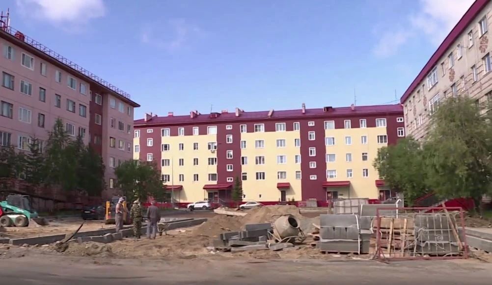В Салехарде этим летом капитально похорошеют территории пяти многоквартирных домов