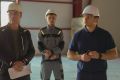 Выехали на строительную площадку центра единоборств «Северный характер»