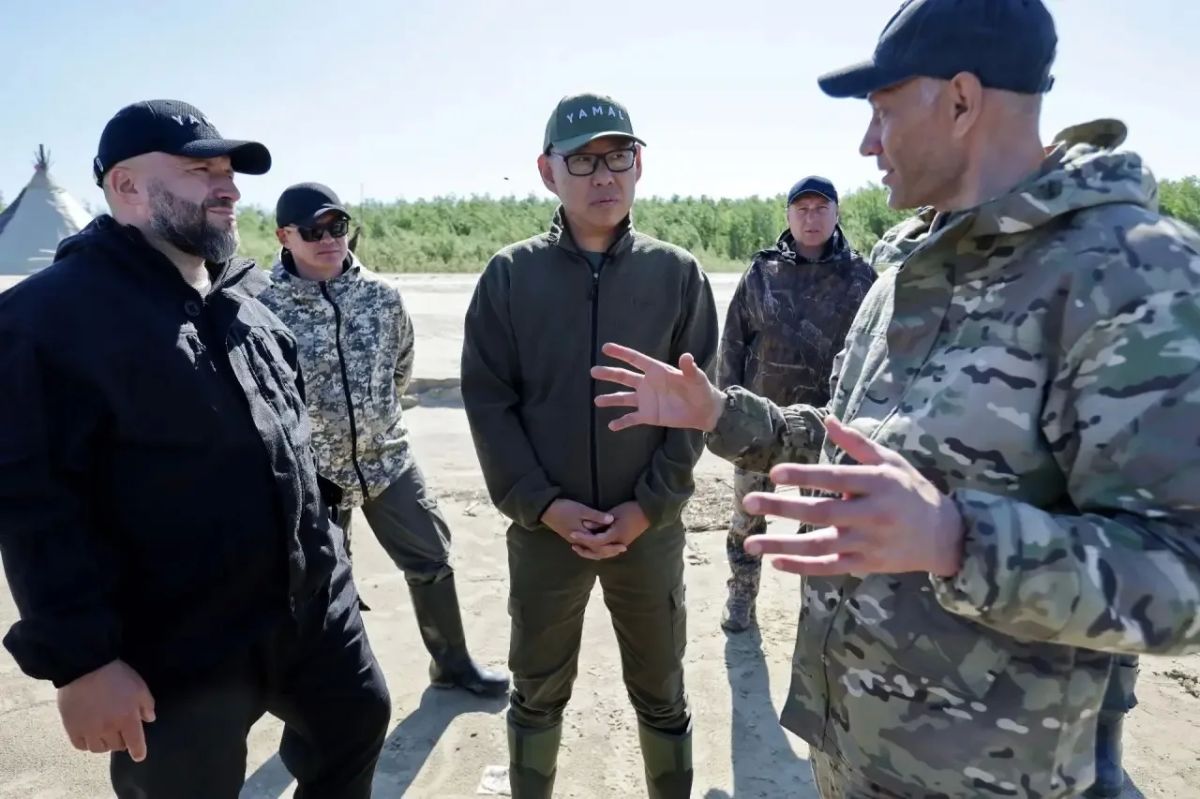 Курс на Тазовские рыболовецкие пески Курс на Тазовские рыболовецкие пески