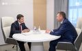 Состоялась рабочая встреча Дмитрия Артюхова и Андрея Баранова