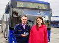 Юная жительница Салехарда Мария Шафикова подарила мини-копии автобусов коллективу АТП