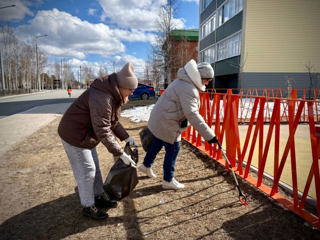 Почти 13 тысяч ямальцев приняли участие во всероссийской акции “Зеленая Весна-2026” Почти 13 тысяч ямальцев приняли участие во всероссийской акции “Зеленая Весна-2026”