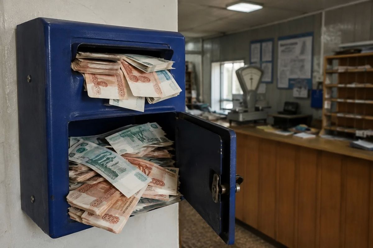 Полмиллиона исчезли из маленького почтового отделения на Ямале