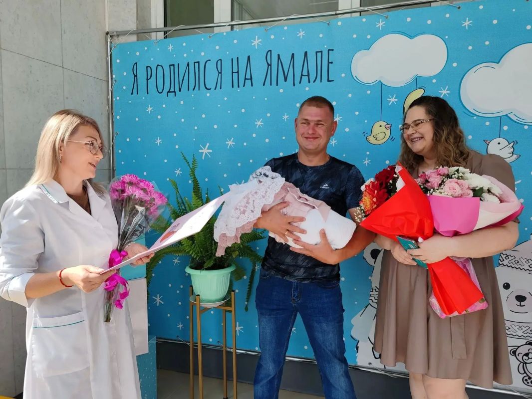 В Надымском районе зарегистрирован 300й малыш! В Надымском районе зарегистрирован 300й малыш!