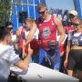 Олимпийский чемпион Юрий Бережко провёл на турнире «66 Параллель» автограф-сессию, фотографировался и заряжал всех своим опытом