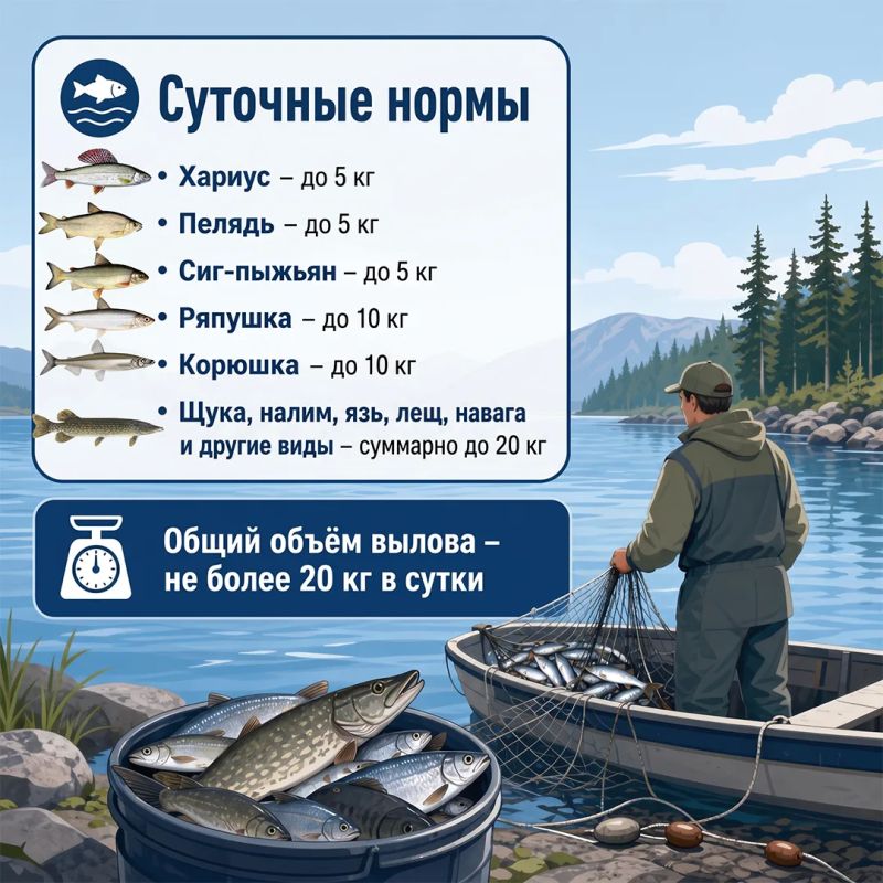 Ямальские реки и озера богаты рыбой Ямальские реки и озера богаты рыбой