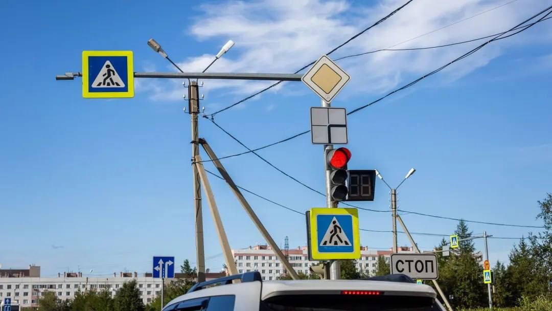 В Салехарде появятся светофоры с кнопкой