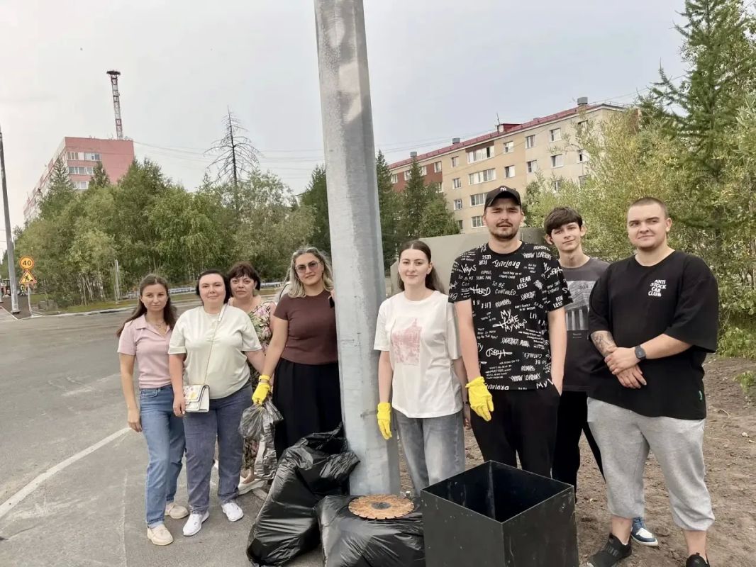 Новый Уренгой совершает «шаг к чистоте» Новый Уренгой совершает «шаг к чистоте»