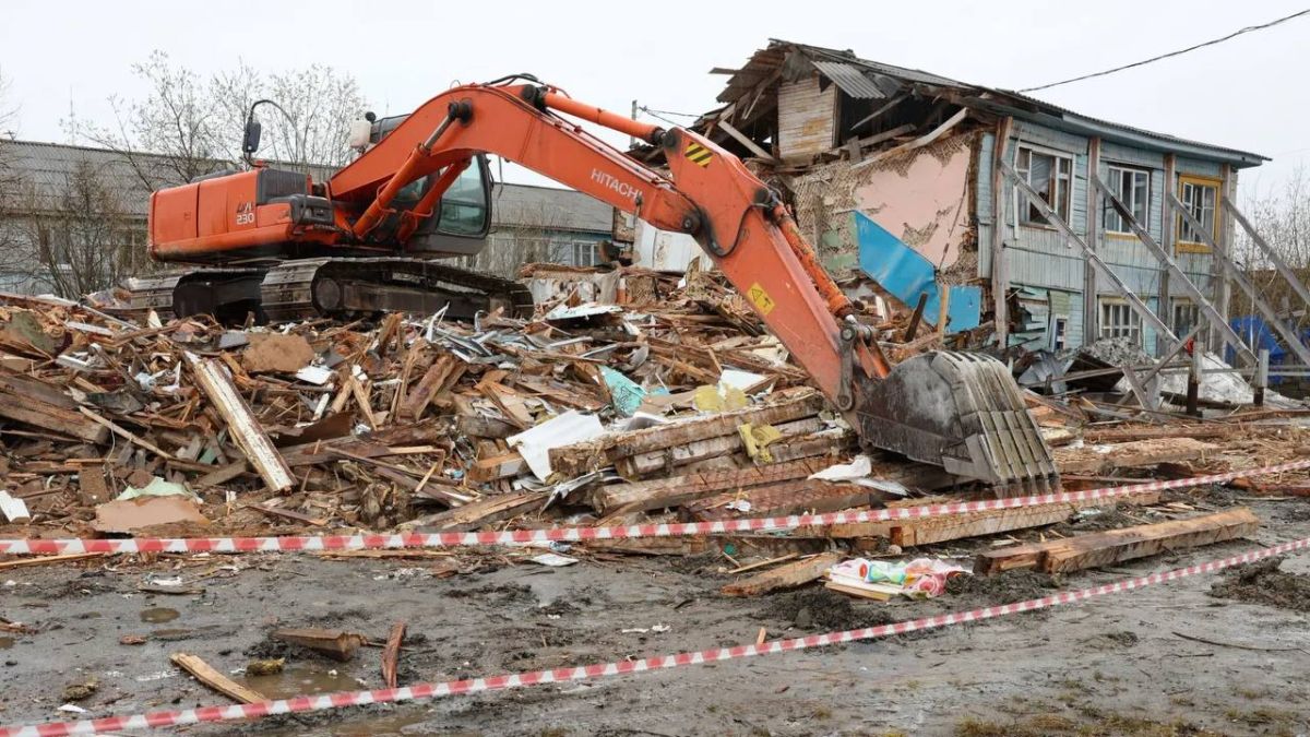 На месте бараков в Ноябрьске появятся зелёные газоны